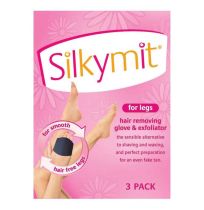 Silkymit Hair Removal Glove for legs 3 Pack