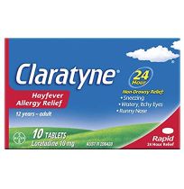 Claratyne Rapid 10 Tablets