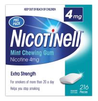 Nicotinell Gum 4mg Mint 216 Pack