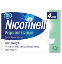 Nicotinell Lozenge 4mg Peppermint 216 Pack
