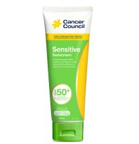 Cancer Council Sunscreen Sensitive SPF 50+ Tube 110ml