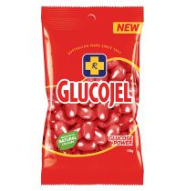 Gold Cross Glucojel Jelly Beans Red 150g