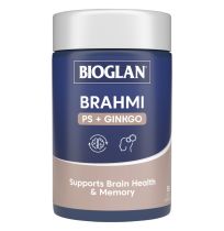 Bioglan Brahmi + PS + Ginko Focus 50 Capsules