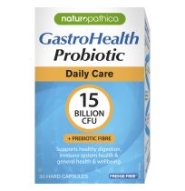 Naturopathica GastroHealth Daily Care Probiotic 15B Capsules 30 Pack