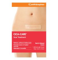 Cica Care 6cm X 12cm Silicone Sheet 1 Pack