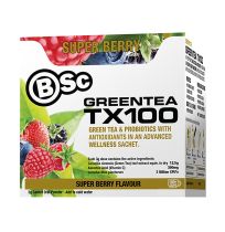 BSC Body Science Green Tea TX100 Super Berry 60 Stick Packs *****