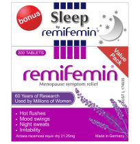 Remifemin 200 Tablets + Bonus Sleep Tablets