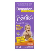 Dymadon For Babies 1 Month - 2 Years Orange 60ml