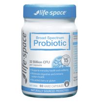 Life Space Probiotic 32 Billion 60 Capsules