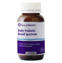 Henry Blooms Probiotic Daily Broad Spectrum 60 Capsules