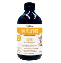 Henry Blooms Bio Fermented Liquid Turmeric Ginger Black Pepper 500ml