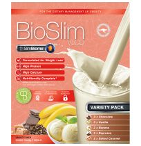 BioSlim VLCD Shake Variety Flavours 12 x 46g