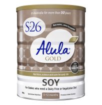 Alula S-26 Gold Soy Infant Formula 0-12 Months 900g
