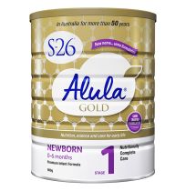 Alula S-26 Gold Stage 1 Newborn Infant Formula 0-6 Months 900g