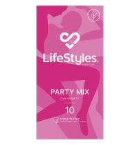 Lifestyle Condom Party Mix 10 Pack