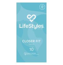 Lifestyle Condom Closer Fit 10 Pack