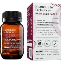 Elementelle Probiotics+ Hair, Skin, Nails 30 Capsules