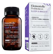 Elementelle Probiotics+ Sleep Anxiety 60 Capsules
