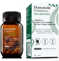 Elementelle Probiotics+ IBS Defence 60 Capsules