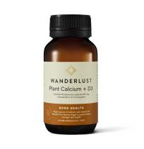Wanderlust Plant Calcium + D3 60 Capsules