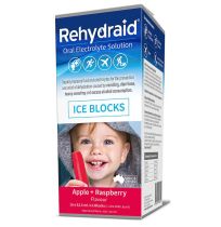 Rehydraid Electrolyte Apple Raspberry Iceblocks 16 Pack