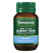 Thompson's Bilberry 12000mg One-A-Day 60 Capsules