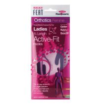 Neat Feat Orthotics Ladies 3/4 Active Fit Insoles Large