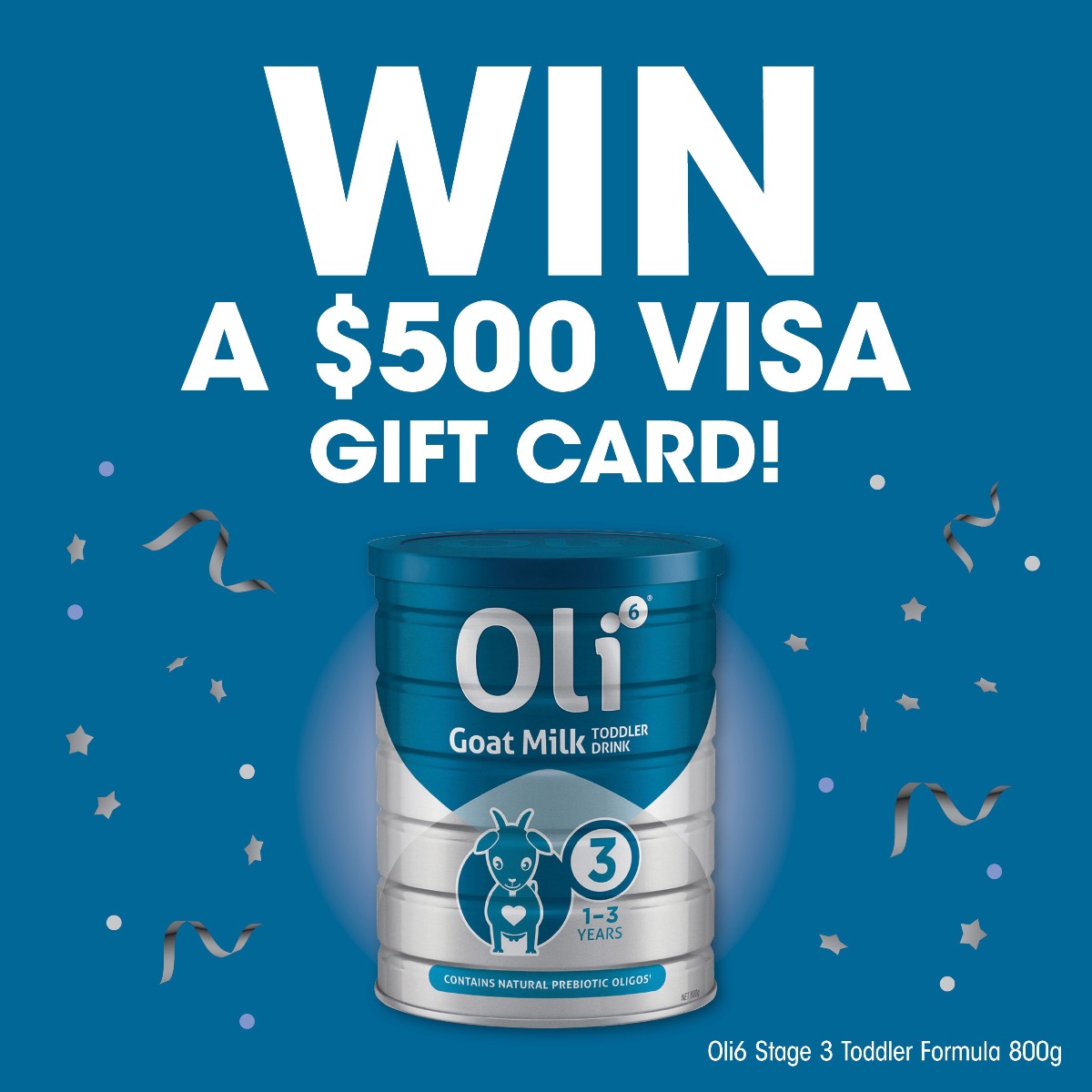 Good Price - Win a $500 Visa Gift Card with Oli6 Stage 3 Toddler!